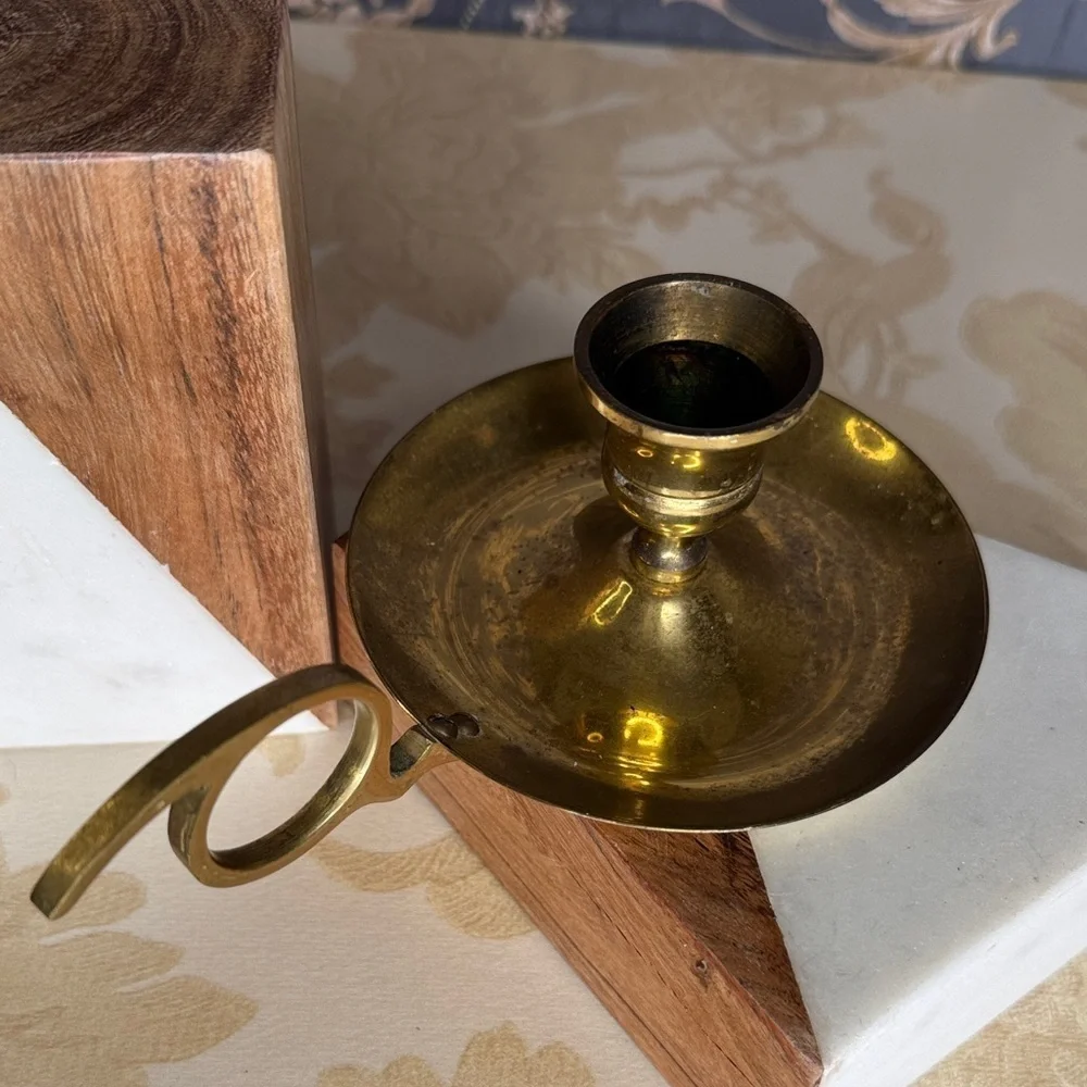 Estate vintage brass